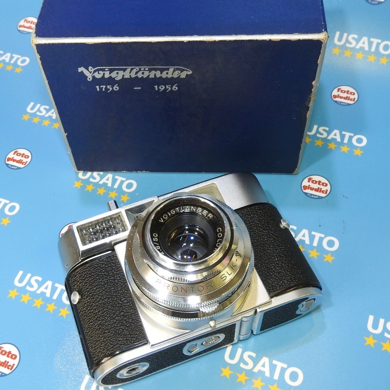 Appareil photo télémétrique Voigtländer Vitomatic IIa avec Color
