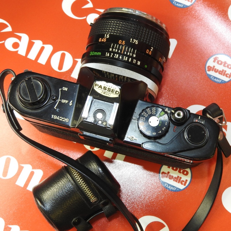 USATO: Canon FTB QL con 50mm/1.4