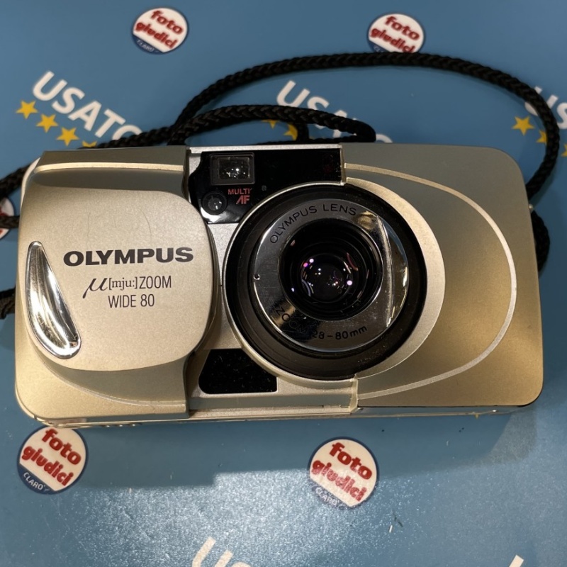 【ジャンク】OLYMPUS オリンパス μ ZOOM WIDE80 Olympus Mju Zoom Wide 80 Quartzdate – Retro Camera Shop